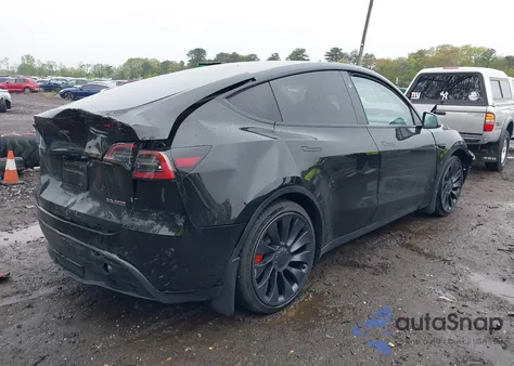 2023 Tesla Model Y Performance Dual Motor All-Wheel Drive from USA, damaged, VIN 7SAYGDEF9PF838514